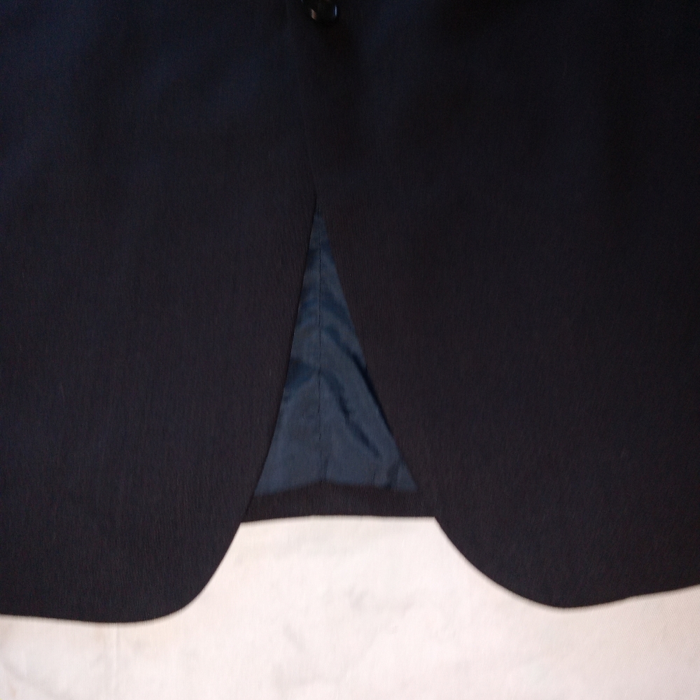 Nwot Hugo Boss Dark Navy Pure Virgin Wool.3 Button Blazer 44L - Picture 12 of 12